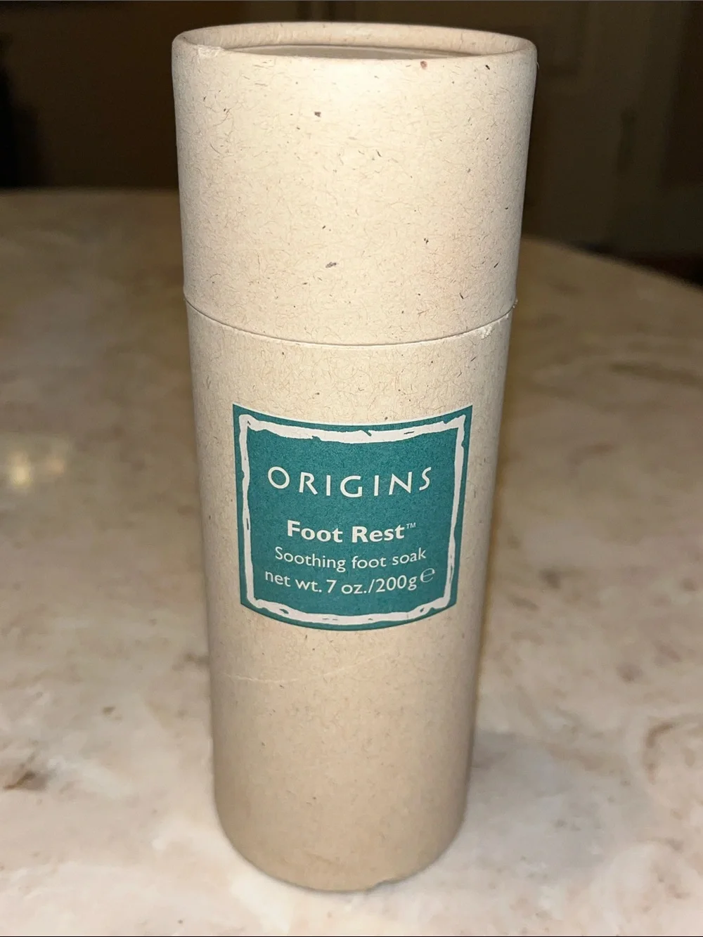 Origins Foot Rest Soothing Foot Soak 7oz container